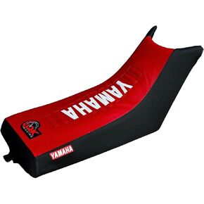 Yamaha Warrior 350 ATV Seat Cover - Premium Durable & Comfortable Replacement, Red Top/Black Sides, Fits 1986-2004 Models
