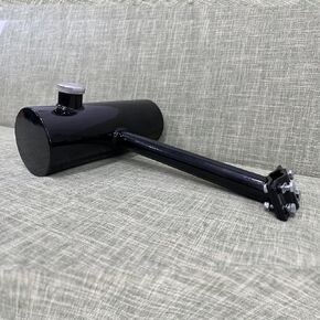 CDHPOWER 2L Tank Seat Mounted Keg-Style Gas Tank (Black)-Gas Motorized Bicycle 66cc/80cc/100cc