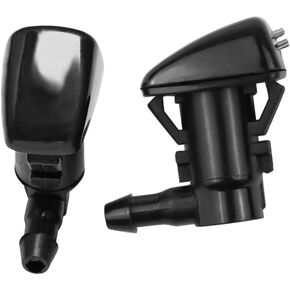 55079049AA for CHRYSL- DODGE JEEP Direct Replacemnt Durable Adjustable Front Windshield Wiper Washer Nozzle Spray Sub Assembly Pack of 2