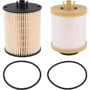 Fuel Filter Compatible with 2008-2010 Ford F250 F350 F450 F550 Super Duty 6.4L Diesel Engine Replace# FD-4617, 3C346731AA, 3C346731AB