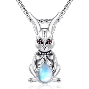 Lion Animal Necklace 925 Sterling Silver Unisex Punk Gothic Hip Hop Rock Animal Pendant ewelry Birthday Gifts for Men Women