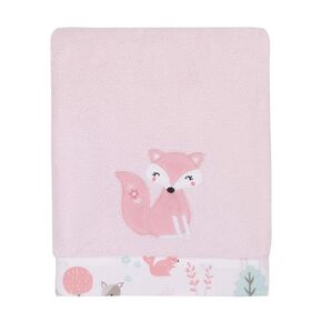 NoJo Sugar Reef Mermaid Super Soft Ombre Baby Blanket, 30x40 Inch (Pack of 1)