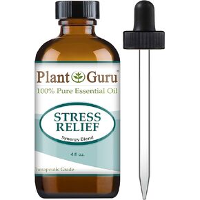 Stress Relief Blend Essential Oil 4 oz 100% Pure, Undiluted, Therapeutic Grade.