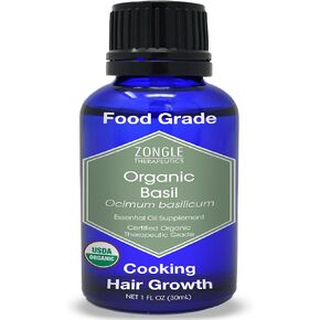 Organic, Fennel Essential Oil, Food Grade – 100% Pure, Fennel Oil, by Zongle Therapeutics, 1 OZ