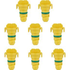 8PCS Dsnaduo Oil Drain Plug Compatible with Ford F150 Mustang Bronco Edge Lincoln Explorer MKZ Replace KX6Z6730B KX6Z-6730-B FT4Z-6730-A BC3Z-6730-A BC3Z6730B BC3Z6730A FT4Z6730A