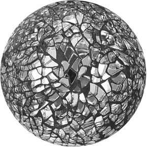 Decorative Ball for Bowls, 3 Inch Mosaic Glass Balls Decorative Glass Orbs for Home Decor/Dining Tables/Wedding Party/Coffee Table/Centerpiece Decor [Gold]