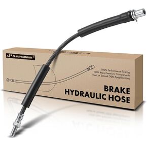 A-Premium Rear Driver and Passenger Brake Hydraulic Hoses Compatible with Select Ford Models - Explorer 2012-2019, Police Interceptor Utility 2013-2019 - Replace# BB5Z2282A(Pack of 2)