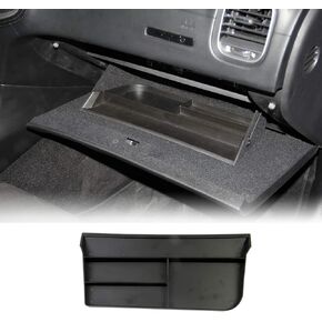 crosselec Glove box Insert ABS Organize storage tray fit for Dodge Charger 2011+ Challenger 2015+