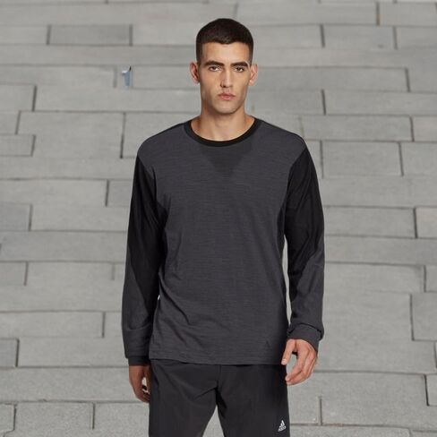 adidas Men's Well Being Long Sleeve Tee in Saudi Arabia