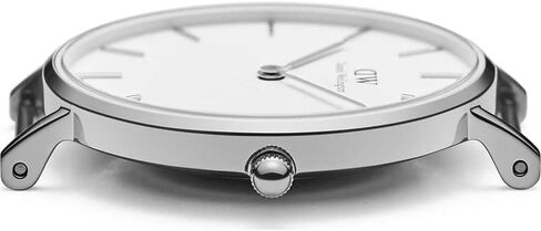 Daniel Wellington Petite Sterling Watch, Silver Mesh Bracelet in Kuwait