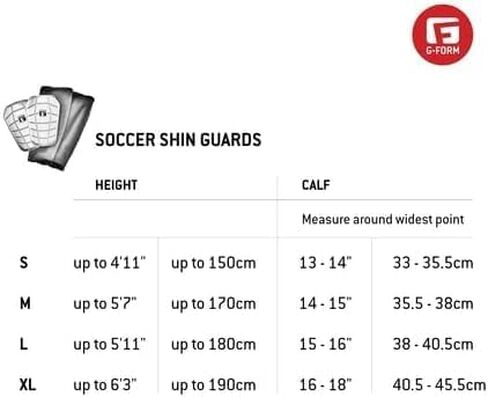 G-Form Pro-S Compact Soccer Shin Guards - Football Shin Guards in Kuwait