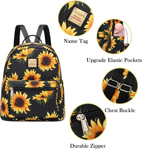 حقيبة ظهر Cusangel Cow Small Purse للنساء، حقيبة ظهر صغيرة، حقيبة ظهر صغيرة للنساء الفتيات، حقيبة ظهر لطيفة صغيرة سعة 10 لتر، فتاة مراهقة تعمل في السفر ومراكز التسوق والمزارع وحقيبة النهار، Mochila Vaca Pequeña in Saudi Arabia