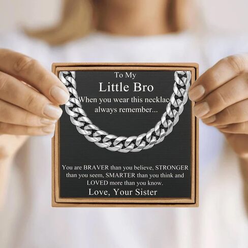 JoycuFF Mens Cuban Link Chain Necklace for Boyfriend Silver Gold Stainless Steel 6MM 10MM Hip Hop Christmas Gifts for Men Christmas Father Day Anniversary Birthday Jewelry for Men in Kuwait