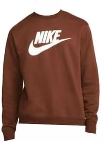Nike Men's Sportswear Club Fleece Graphic Crewneck Sweatshirt in Kuwait