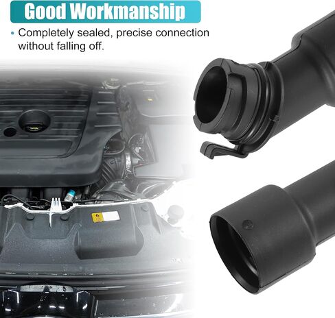 X AUTOHAUX أنبوب حشو زيت المحرك لفورد F-150 F-250 F-350 إكسبيديشن لينكولن مارك LT نافيجيتور استبدال 3L3Z-6763-DA 3L3Z6763DA in Saudi Arabia