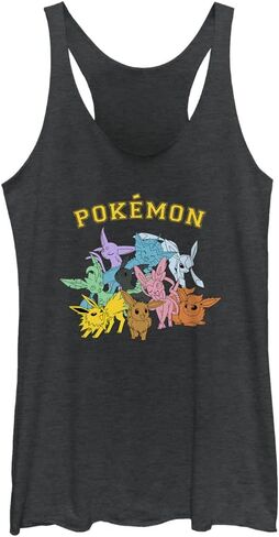 Pokemon Gotta Catch Eeveelutions Women's Cowl Neck Long Sleeve Knit Top in Saudi Arabia