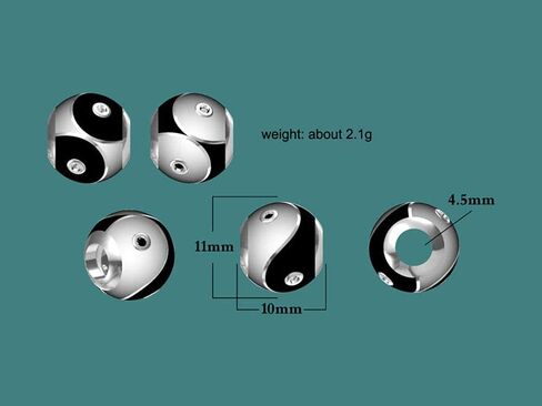 925 Sterling Silver Charms Bead fit Pandora Bracelet & Necklace Jewelry Gifts for Women in Kuwait