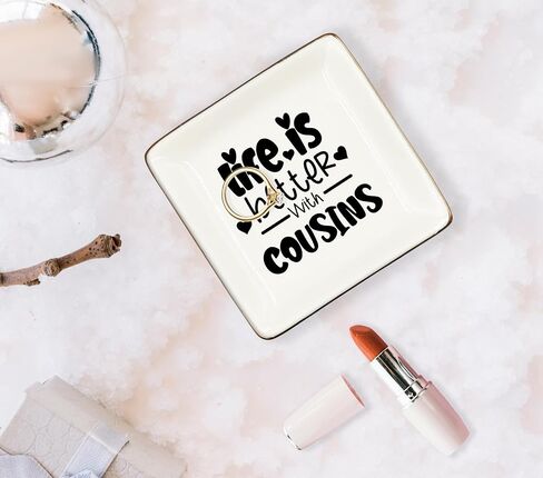 WODMIS Life is Better With Dog Ceramic Jewelry Tray Dish, Pet Paw Dog Mom Jewelry Plate Ring Trinket Dish, Puppy Dog Themed Gifts for Women Dog Lovers Dog Owners Best Friends Female 452 in Kuwait