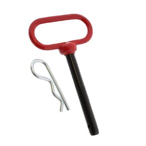 1Pcs Tractors Hitch Cotter Pin and Clip 3/8 X 4 Inch Trailer Tow Hitch Pins for Tractors, Craft, Rv, Vehicle