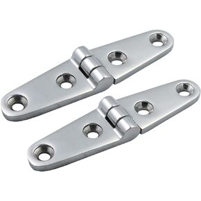 Ayunwei 3’’ x 1.5’’ Boat Hinge 316 Stainless Steel Boat Hatch Hinges Marine Grade Door Hinges for Boats, Cabinet, Hatch, RVs of 2 pcs