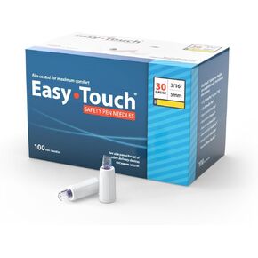 EasyTouch 30G 3/16 بوصة. إبرة قلم أمان