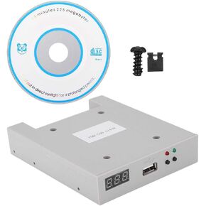 Tangxi USB Floppy Emulator, 3.5" FDD UDD U144K 1.44MB USB SSD Floppy Drive Emulator for Industrial Controllers