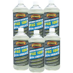TSI Supercool P100-32-6CP 100 PAG Viscosity Oil, 32 oz, 6 Pack
