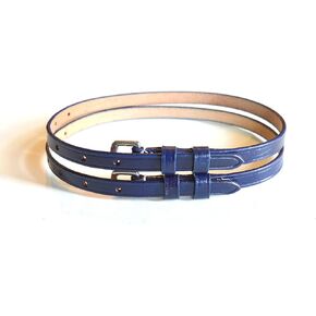English Colored Leather Spur Straps 18"