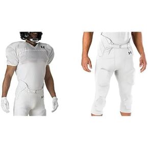 Under Armour Youth Practice Jersey & Gameday Pants, White