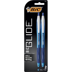BIC Atlantis Original Retractable Ball Pen, Medium Point (1.0 mm), Black, 4-Count
