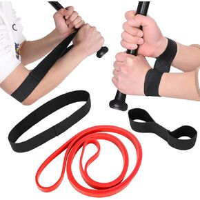 Baseball Swing Trainer Bands- Elastic Baseball Softball Hitting Resistance Bands- Baseball Batting Training Aids Equipments for Athletes Improve Batting, Arm Strength