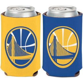 NBA Golden State Warriors Beverage Can Cooler, 1-Pack, (Foldable, 2-Sided Design)