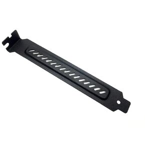 upHere Hard Steel Dust Filter Blanking Plate PCI Slot Cover 10 Pcs Black