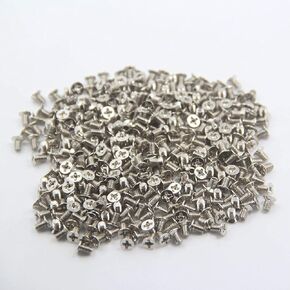 Computer PC Case 2.5-inch HDD M3x5mm Flat Phillips Head Hard Drive Screw 100pcs