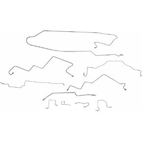 Dorman 919-268 Stainless Steel Brake Line Kit Compatible with Select Dodge Models (OE FIX)
