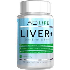 Project AD Liver+ Liver Cleanse & Detox, Liver Supplement (90 Capsules)