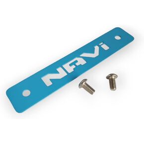Motorcycle Front Plate for Honda Navi (Black)