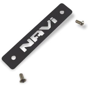 Motorcycle Front Plate for Honda Navi (Black)