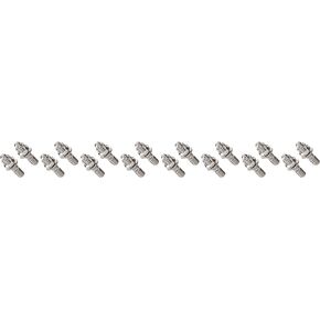 ARP 4001403 Header Studs With 12-Point Nuts, Polished Stainless Steel, Set Of 16, For Select Chevrolet Big Block Engines