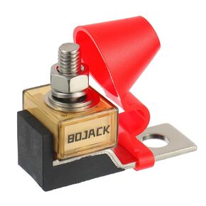 BOJACK MRBF Terminal Fuse Block 250 AMP Marine Rated Battery Fuse 58V DC Max IP66 Waterproof Fuse Holder 250A