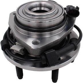 513188 Front Wheel Hub Bearing Assembly Compatible with 02-09 Chevy Trailblazer, 03-06 Chevy SSR, 02-09 GMC Envoy, 03-08 Isuzu Ascender, 04-07 Buick Rainier, 05-09 SAAB 9-7X, 6 Lugs W/ABS