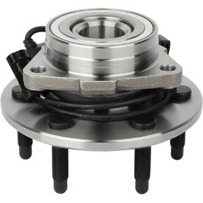 ECCPP Wheel Hub and Bearing Assembly Front 515036 fit for Chevrolet Silverado 1500 GMC Sierra 1500 Cadillac Escalade Chevrolet Tahoe 1999-2007 4WD 4x4 Only 6 Lugs Wheel Hub with ABS 3 Bolt Flange