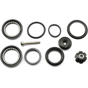 Bicycle Headset 44mm Bearing Kit with Nuts and Washers for 44mm ID Mountain Bike Frame Head Tube