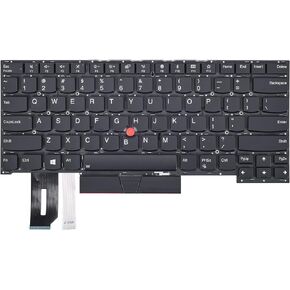 Replacement Keyboard for Lenovo Thinkpad T490s T495 T495s, T14s Gen 1 & T14s Gen 2, P1 Gen 3 2, Thinkpad X1 Extreme Gen 1 & Gen 2 & Gen 3 Laptop with Backlit US Layout P/N: SN20R66042 SN20R66067
