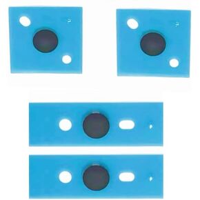 Rubber Feet Mat Replacement for Microsoft Surface Laptop 3 4 5 Anti Slip Laptop Bottom Case Rubber Foot Pads Black