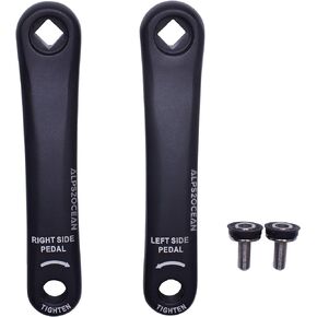 Universal Bike Crank Arms,89MM/102MM/114MM/127MM/140MM/152MM/160MM/165MM/170MM/175MM Available in Diamond Hole Bike Crank Arm for City Bike,Folding Bike,MTB,Ebike,Road Bike,Exercise Bike