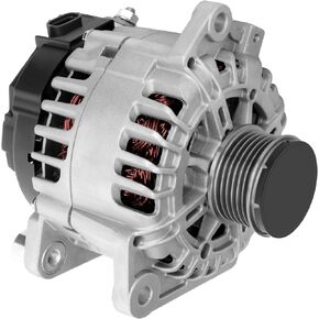 SCITOO Alternator 11258 Fit for 2008 for Nissan for Altima Alternator 2007 2008 2009 2.5L Sentra 110 Amp/12 Volt CW High Output Alternator 2009 for Nissan for Altima Alternator