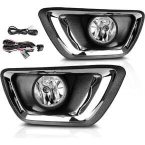 AUTOSAVER88 Fog Lights Compatible with 15-19 2015 2016 2017 2018 2019 Chevy Colorado Fog Light Replacement,with 5202 12V 24W Bulbs,Wiring Harness and Switch
