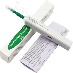 Fiber Cleaner Fiber Optical Tools,10PCS Fiber Optic Cleaner Pen for 2.5mm Ferrules SC,FC,ST,SC/APC and FC/APC,800+ Clean Times