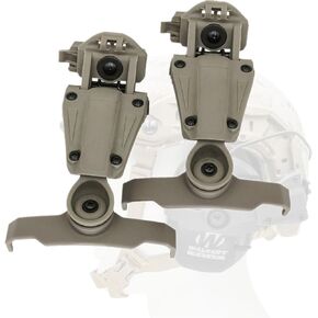ARC Rail Adapter for Fast Series Helmets Compatible with Walker's Razor Earmuffs (Walkers Razor,Walkers Razor Digital)